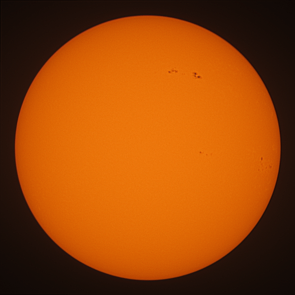 Observation solaire du 25 janvier 2024 à Nexon
