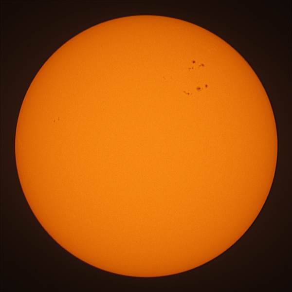 Observation solaire du 13 novembre 2022 à Nexon