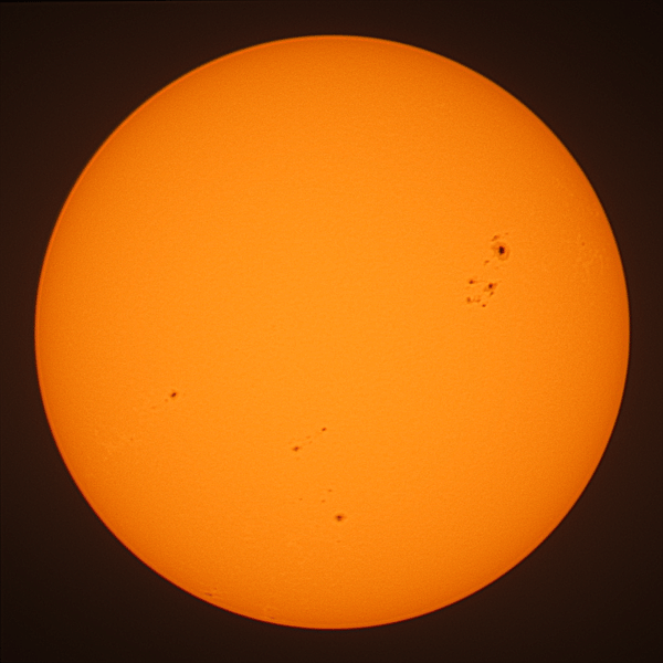 Observation solaire du 13 juillet 2024 à Nexon