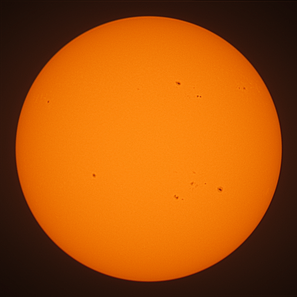 Observation solaire du 26 mars 2023 à Nexon
