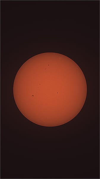 Soleil lumière blanche 13072025 07h20TU