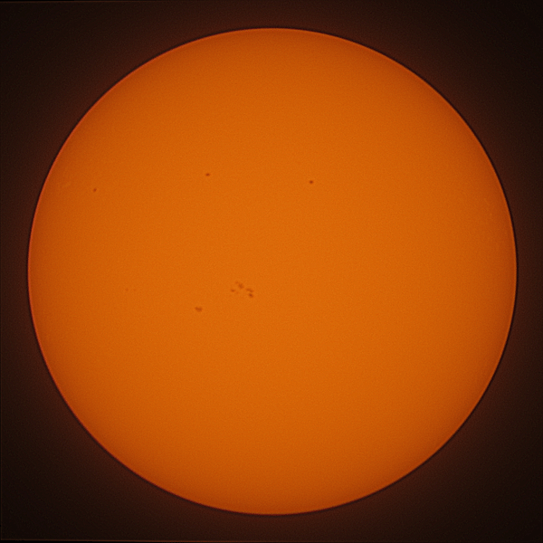 Observation solaire du 7 mars 2024 à Nexon