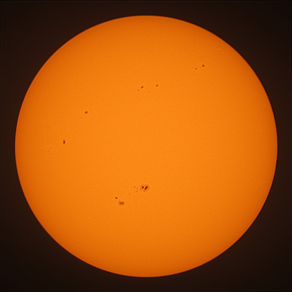 Observation solaire du 06 décembre 2022 à Nexon