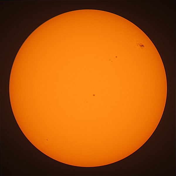 Observation solaire du 9 mai 2025 à La Meyze