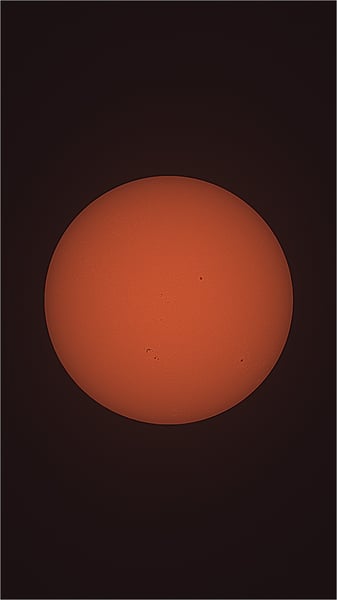 Soleil lumière blanche 03072025 16h46TU