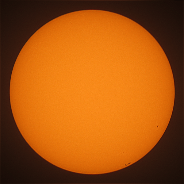 Observation solaire du 30 mars 2024 à Nexon