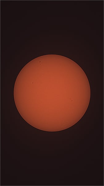 Soleil lumière blanche 10072025 16h10TU