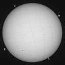 Soleil lumière blanche 24052026 07h40TU
