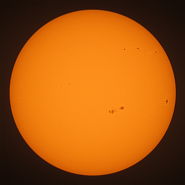 Observation solaire du 28 mai 2023 à Nexon
