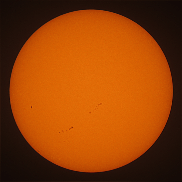 Observation solaire du 17 juin 2023 à Nexon