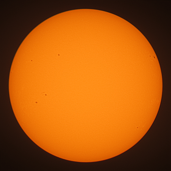Observation solaire du 5 mars 2024 à Nexon