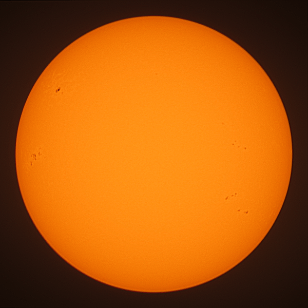Observation solaire du 19 mars 2024 à Nexon