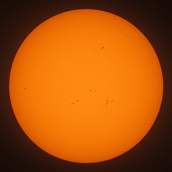 Observation solaire du 4 juin 2024 à Nexon