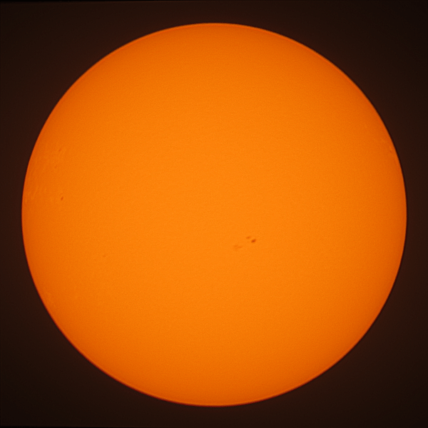 Observation solaire du 17 décembre 2023 à Nexon
