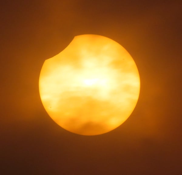 Eclipse solaire du mardi 25 octobre 2022 à Limoges