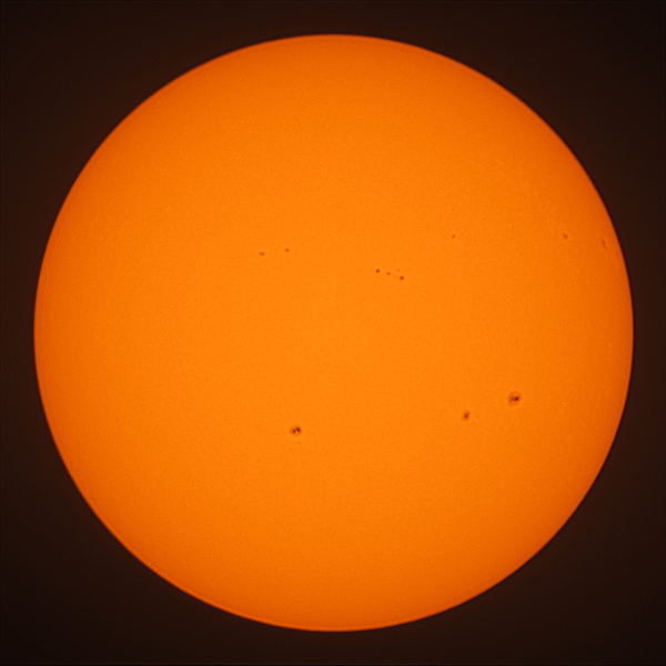Observation solaire du 25 décembre 2023 à Nexon