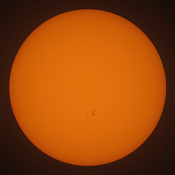 Sunspot Group AR13007 of class Ekc