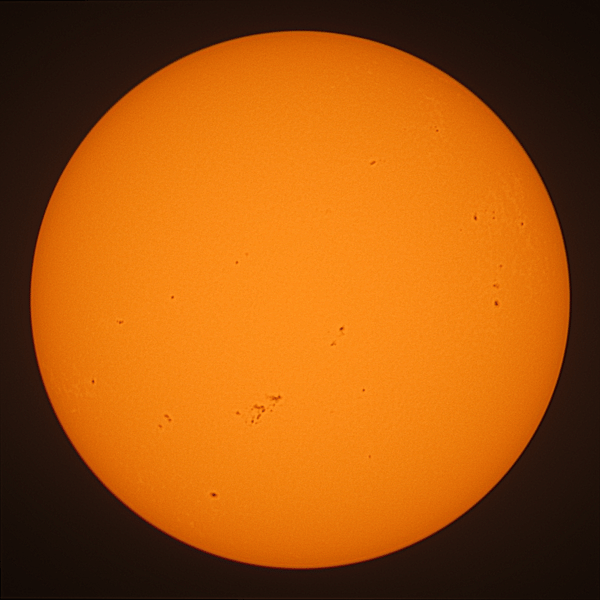 Observation solaire du 18 juillet 2024 à Nexon