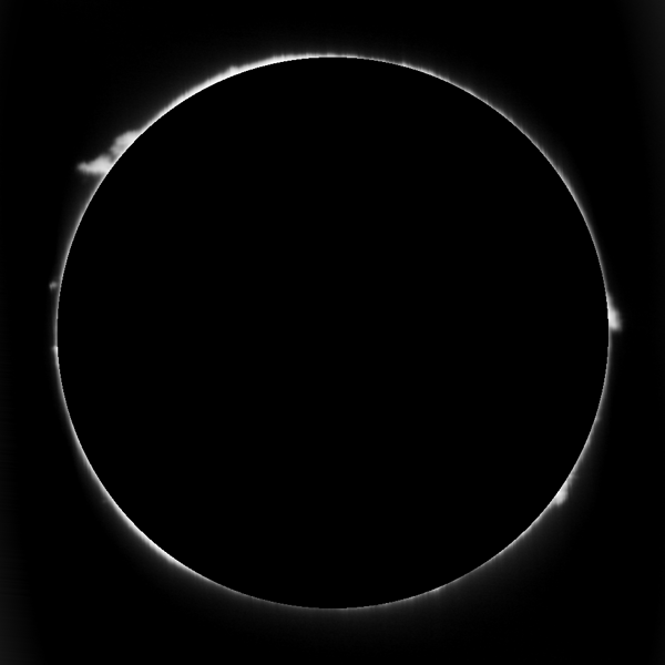 Sunscan Protuberances 30 mai 2025 à La Meyze