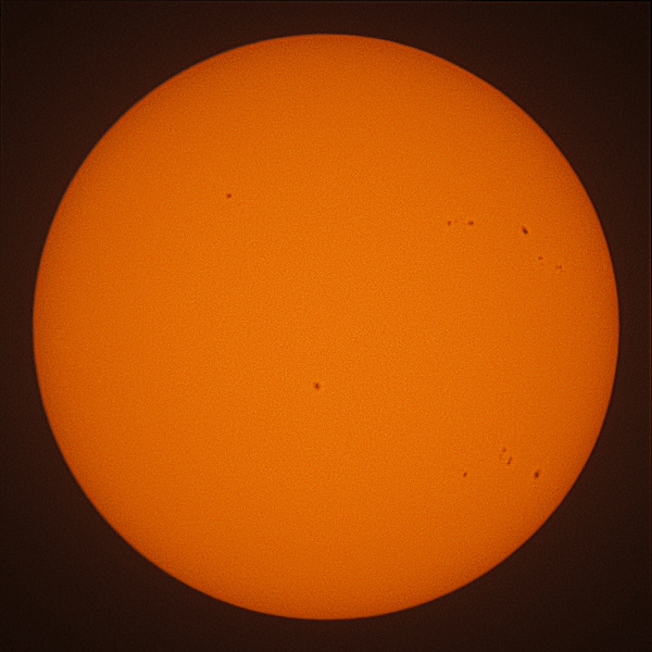 Observation solaire du 28 mars 2023 à Nexon