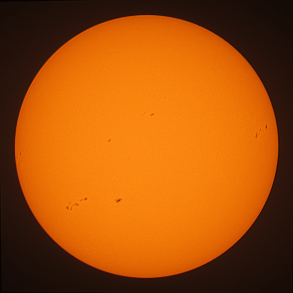 Observation solaire du 3 juin 2023 à Nexon