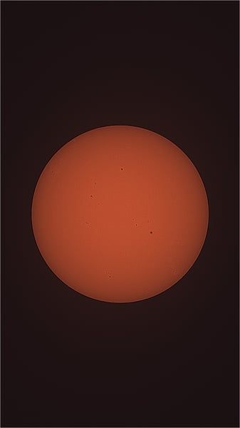 Soleil lumière blanche 01072025 16h42TU