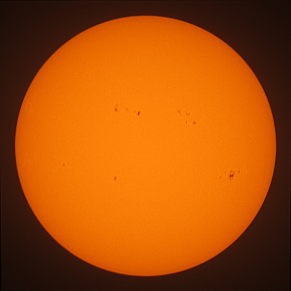 Observation solaire du 13 février 2024 à Nexon