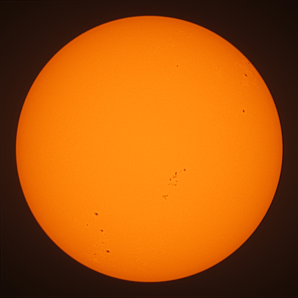 Observation solaire du 25 juillet 2024 à Nexon