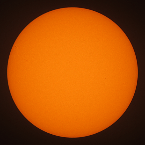 Observation solaire du 30 janvier 2024 à Nexon