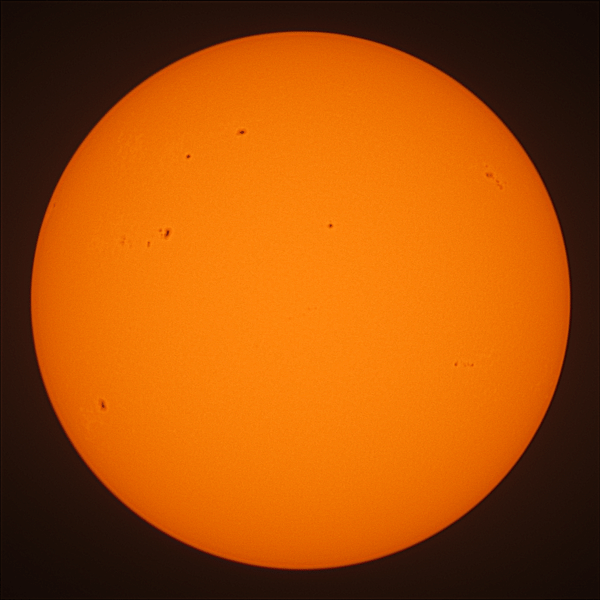 Observation solaire du 05 mars 2023 à Nexon