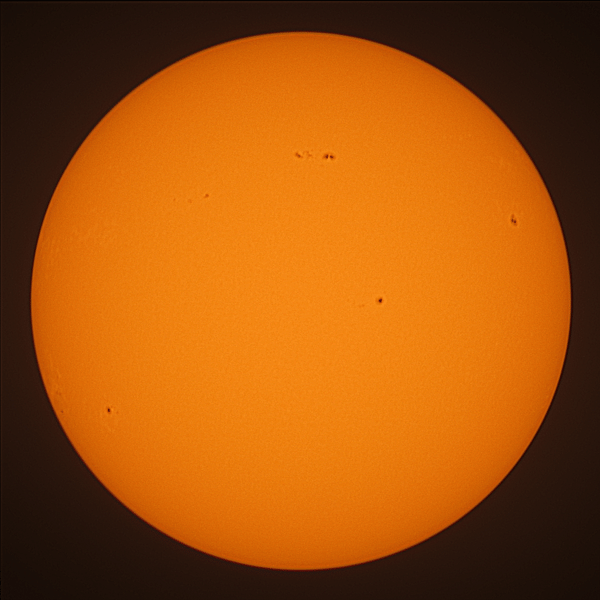 Observation solaire du 13 avril 2024 à Nexon