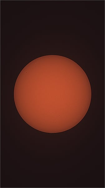 Soleil lumière blanche 08072025 15h51TU