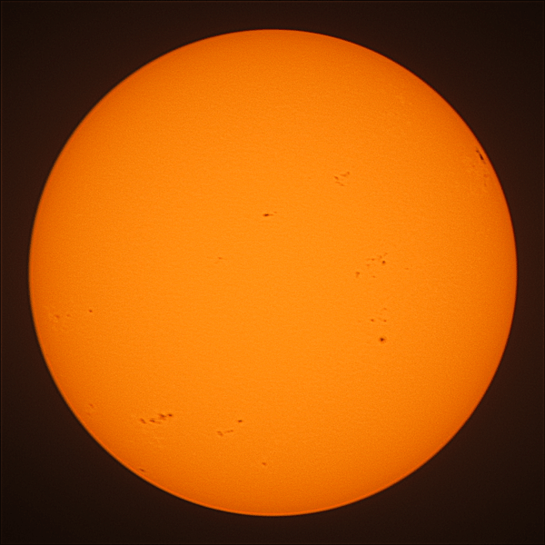 Observation solaire du 16 juillet 2024 à Nexon