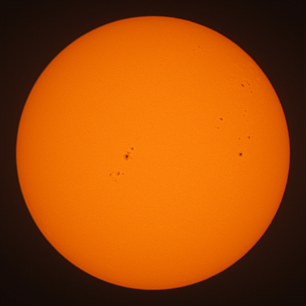 Observation solaire du 10 septembre 2024, La Meyze