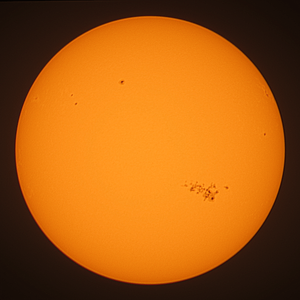 Observation solaire du 9 mai 2024 à Nexon