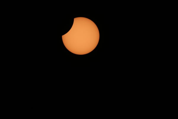 Eclipse partielle de Soleil 25/10/2022