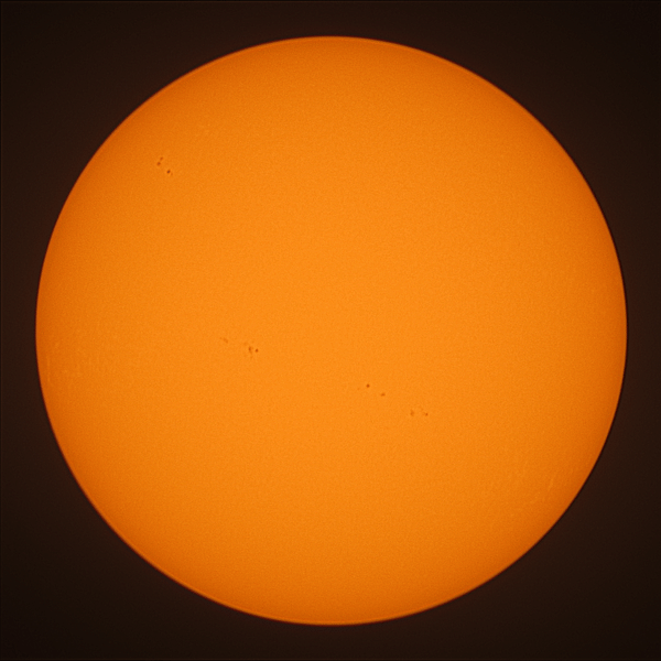 Observation solaire du 4 février 2023 à Nexon