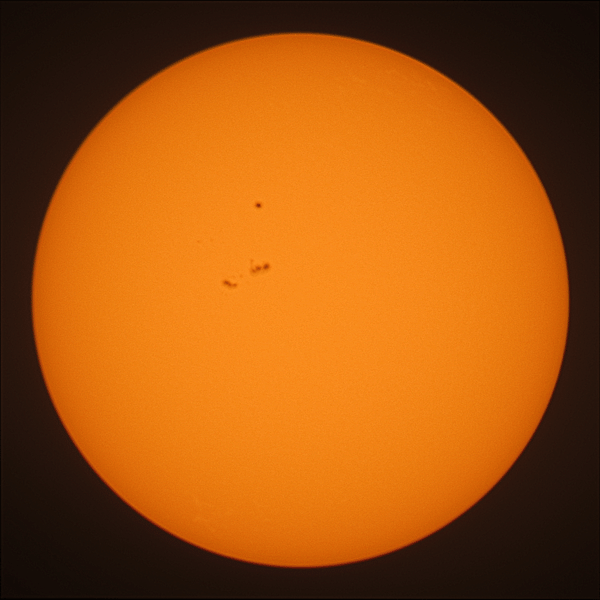 Observation solaire du 10 novembre 2022
